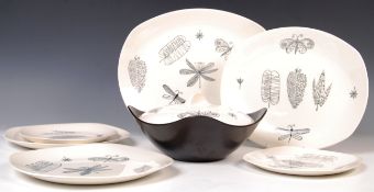 MIDWINTER 1950'S NATURE STUDY DINNER SERVICE BY TERENCE CONRAN