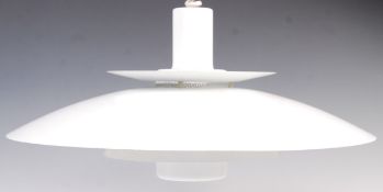 20TH CENTURY DANISH RETRO VINTAGE CEILING LAMP / LIGHT PENDANT