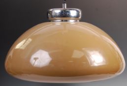 BELIEVED GUZZINI ITALIAN RETRO VINTAGE LARGE 'MUSHROOM' RISE AND FALL