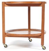 SIKA MOBLER DANISH TEAK WOOD RETRO VINTAGE COCKTAIL TROLLEY