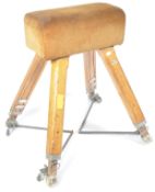 NIELS LARSEN RETRO VINTAGE POMEL HORSE / GYMNASTIC VAULT