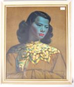AFTER VLADIMIR TRETCHIKOFF THE CHINESE GIRL RETRO PRINT