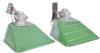 ADJUSTAFLOOD RETRO VINTAGE PORCELAIN ENAMEL FLOOD LIGHTS