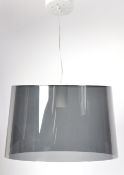 PEDRALI FORZA L001S CONTEMPORARY SMOKED GREY SUSPENSION LIGHT