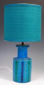 BITOSSI H4/21 ITALIAN RIMINI BLU TABLE LAMP BY ALDO LONDI