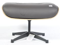 AFTER CHARLES & RAY EAMES PLYCRAFT SWIVEL OTTOMAN