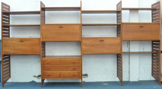 RETRO VINTAGE LADDERAX SHELVING UNIT MADE BY STAPLES