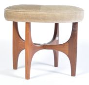 G-PLAN FRESCO 1960'S RETRO VINTAGE VANITY STOOL BY VICTOR B. WILKINS