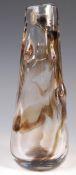 WHITEFRIARS STUDIO ART GLASS ' KNOBBLY ' 9612 VASE BY WILSON & DYER