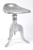 RETRO VINTAGE CAST ALLOY METAL PEDESTAL TRIPOD STOOL