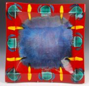 POOLE LIVING GLAZE CONTEMPORARY STUDIO POTTERY DISH