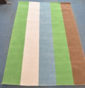 CONTEMPORARY LAGE VERNER PANTON STYLE DEEP PILE RUG