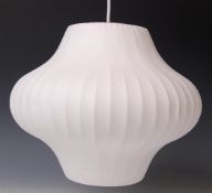 AFTER GEORGE NELSON A CONTEMPORARY BUBBLE PEAR LIGHT