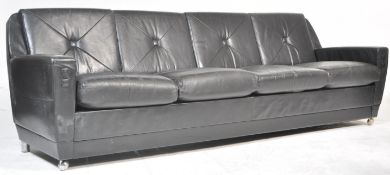 RETRO VINTAGE 1970'S FOUR SEATER SOFA SETTEE