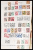 A fantastic vintage 20th Century stamp album started in 1910. The stamps from around the world