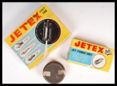 JETEX JET POWER UNITS 50C & 100 FOR MODEL AIRCRAFT, PLANES AND RACING CARS