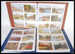 ARQ postcards - Collection of A R Quinton scenes published by Salmon (x145) and Letter Cards (x3).