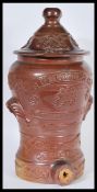 A 19th Century Victorian salt glazed stoneware Elliott and Co Manchester Registered Carbon Water