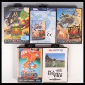 ASSORTED BOXED SEGA MEGADRIVE COMPUTER CONSOLE VIDEO GAMES