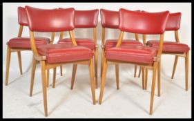 Ben Chairs ' Benchairs ' of Stowe - A set of six mid 20th Century retro vintage dining chairs having