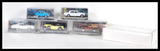 A collection of boxed James Bond Fabbri Ltd. diecast model cars to include The World is Not Enough