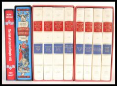 A collection of folio society books to include eight volumes of ' The History of the Decline and
