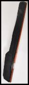 An early 20th Century rosewood musical orchestra conductor's baton with silver plated collar