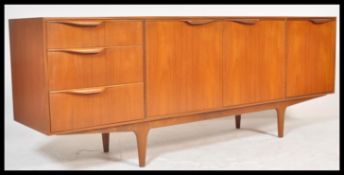 A.H. McIntosh Of Kirkcaldy - Dunvegan range - A 1960's retro vintage teak wood sideboard having