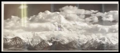 Ansel Adams photographer (1902-1984) - a large high quality framed print of a black and white