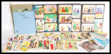 A good large collection of comic / seaside / risque postcards dating to the mid 20th Century, some