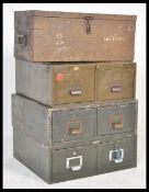 A collection of six vintage 20th Century industria