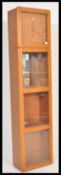 A retro 1970's 20th Century teak wood Danish made longcase clock by Westminster Clocks of