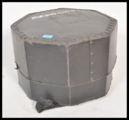 A vintage 20th Century Olympic  St John's Ambulance parade drum, the drum finished in black with