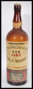 A large vintage retro 20th Century oversized John Jameson & Son Dublin Whisky bottle with original