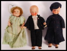 ASSORTED ANTIQUE VINTAGE MINIATURE DOLLS FOR DOLLS HOUSES