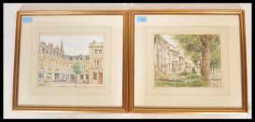 Philip & Glyn Martin Original Watercolour Paintings - A pair of paintings by Glyn Martin to