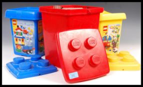 LEGO TUBS FILLED WITH MIXED LEGO PEICES