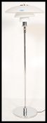 After Poul Henningsen - A contemporary PH5/50 style floor standing / standard lamp raised on