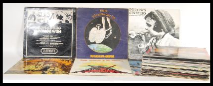 A large collection of vinyl long play / LP records featuring various artists to include The