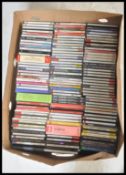 A large collection of classical music compact discs / CD's, featuring various artists and labels
