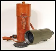 A vintage 20th Century West German Optolyth spotting scope 30x80 Ceralin Vergutung complete in