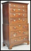An 18th Century Georgian George III Mahogany chest
