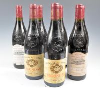 5 BOTTLES OF GIGONDAS - DOMAINE DU GRAND MONTMIRAI