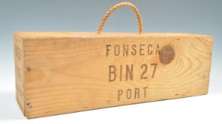 MAGNUM BOTTLE OF PORT FONSECA BIN 27 IN WOODEN PRE