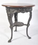 RARE 19TH CENTURY ANTIQUE BOER WAR ' VICTORY ' PUB TABLE