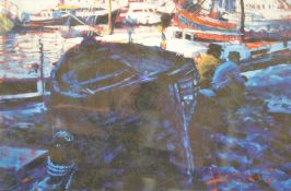 ROLF HARRIS LIMITED EDITION SIGNED PRINT ENTITLED ' IN THE SHADE '