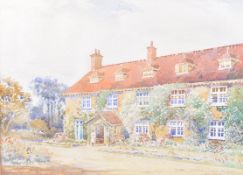 ARTHUR CHARLES FARE (1876-1958) WATERCOLOUR PAINTING IRON ACTON