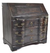 AN 18TH CENTURY FRENCH PROVINCIAL PINE BUREAU DESK