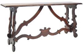 18TH CENTURY RARE ITALIAN TUSCANY SCULLERY REFECTORY TABLE