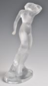 LALIQUE DANSEUSE BRAS LEVES NUDE DANCER FIGURINE